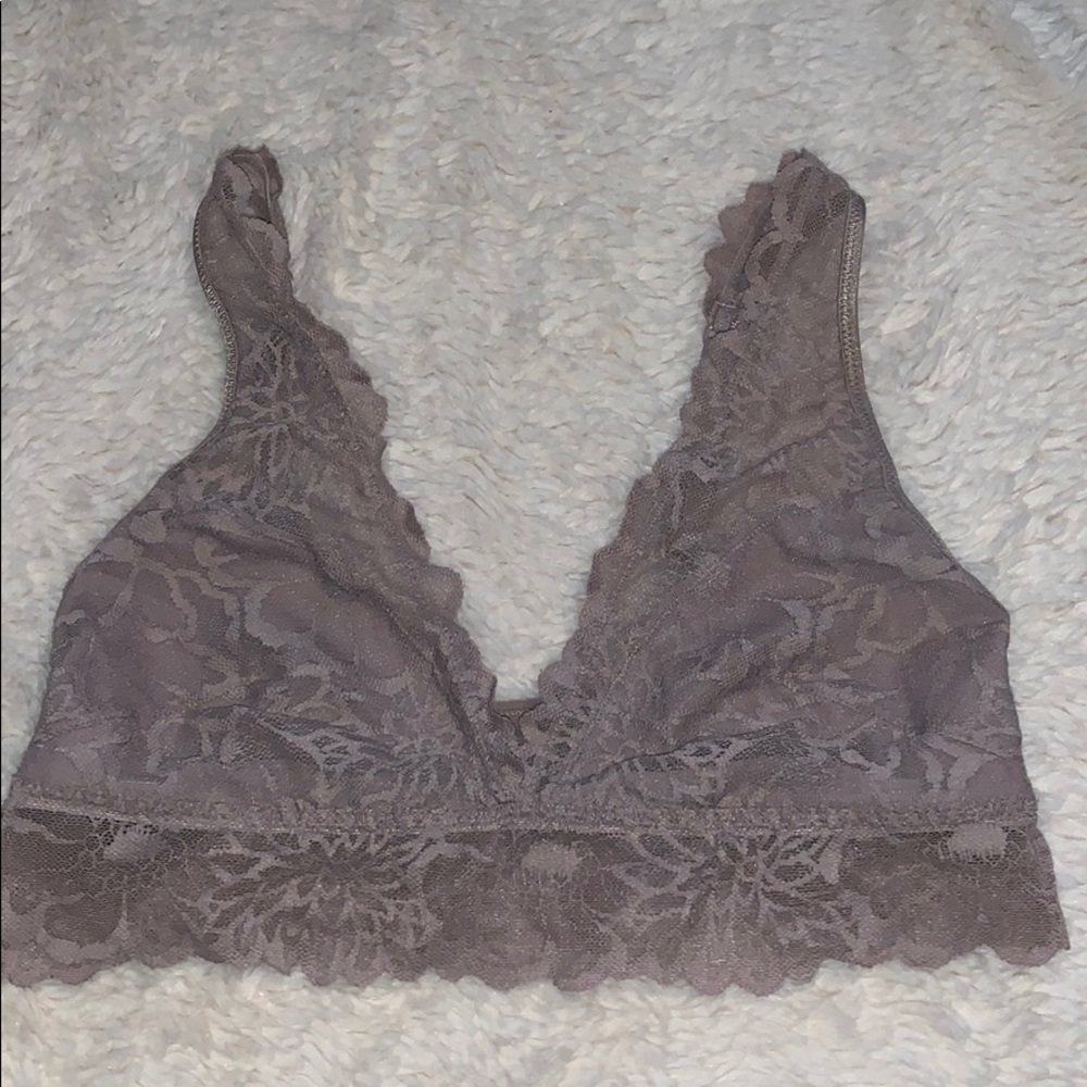 Brown-nude Victoria secret pink bralette